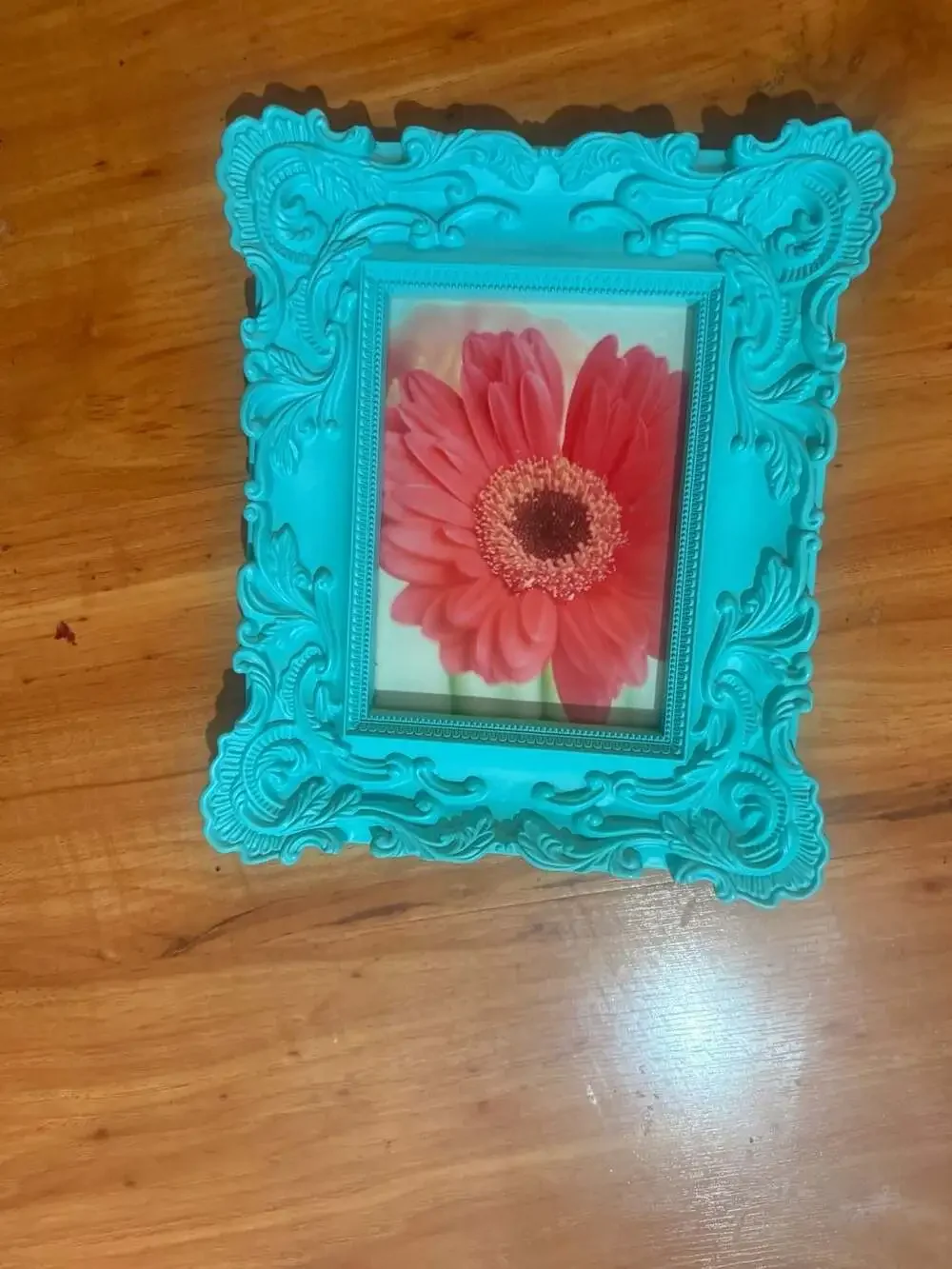 Mainstays Picture Frame Size 5x7 Mint Baroque